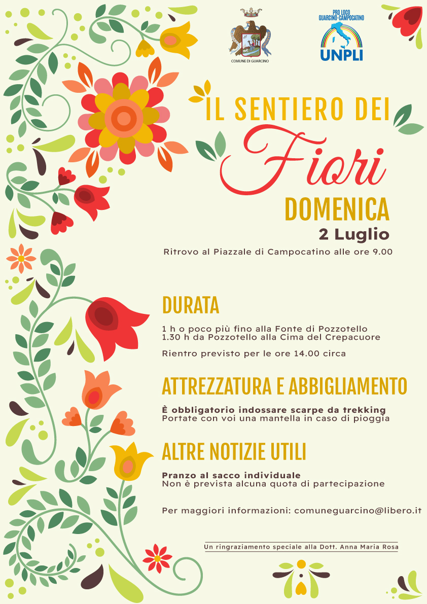 Il sentiero dei fiori